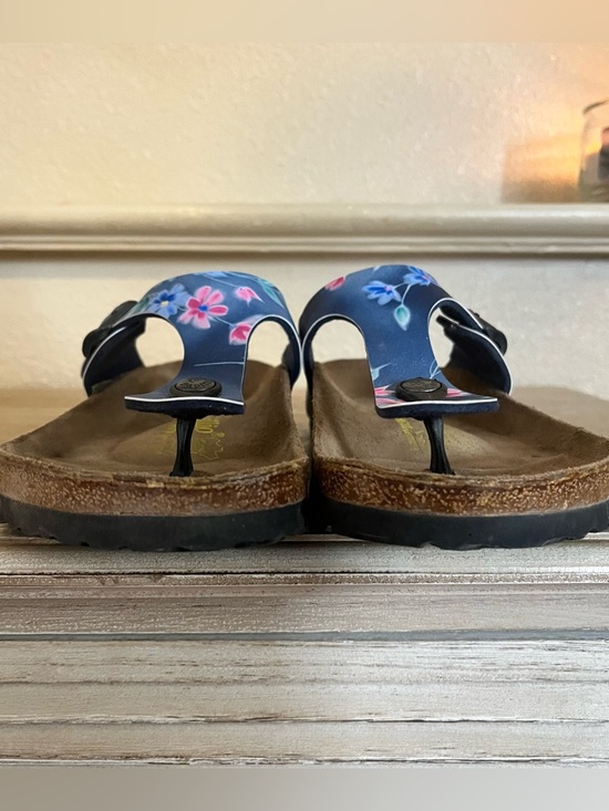 Birkenstock Papillio Floral Gizeh Thong Sandals Size 38 - Picture 4 of 8